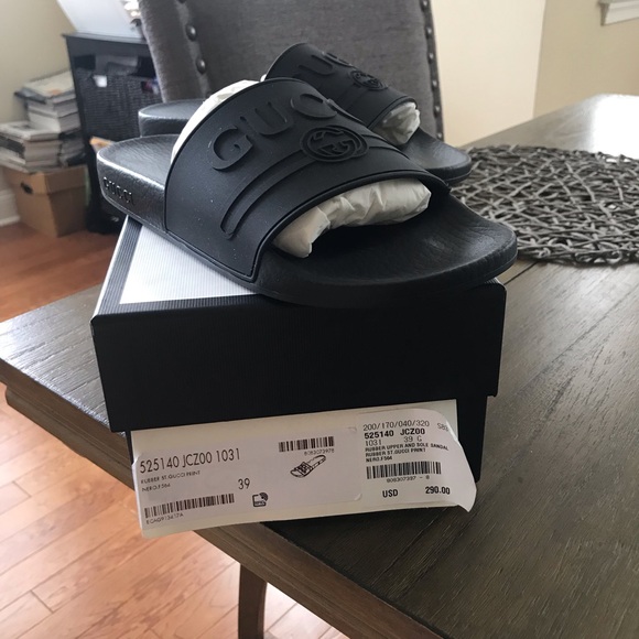 ❤️❤️SOLD❤️❤️Gucci Rubber Slides - Picture 3 of 3